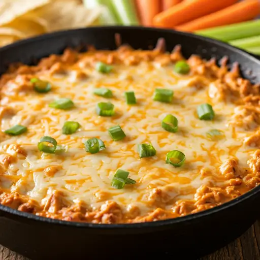 Cheesy Buffalo Chicken Dip with Extra Mozzarella: The Ultimate Comfort Food