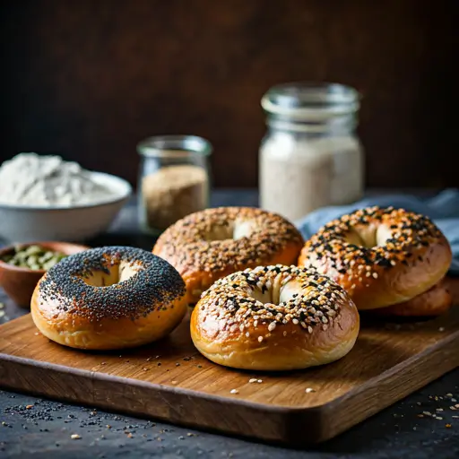 Easy Sourdough Bagels Recipe