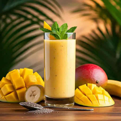 How to make Mango mit Smoothie