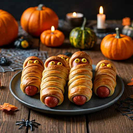 Mummy Hot Dogs Recipe: A Spooky Delight for Halloween 🎃🌭