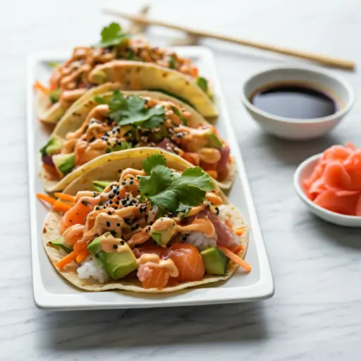 Sushi Tacos: A Delicious Fusion of Japanese and Mexican Flavors